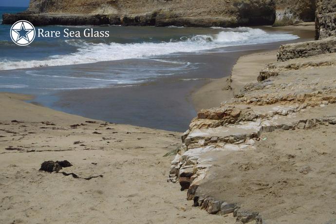 Davenport Beach in summer with sandy shores